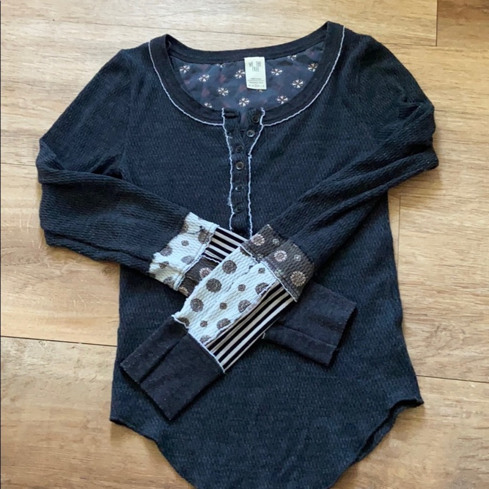 Free People Long Sleeve Top